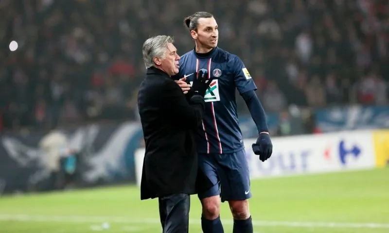 Ancelotti đã dẫn dắt câu lạc bộ nào ngay trước khi đến Real Madrid? Thời gian tại Paris Saint-Germain