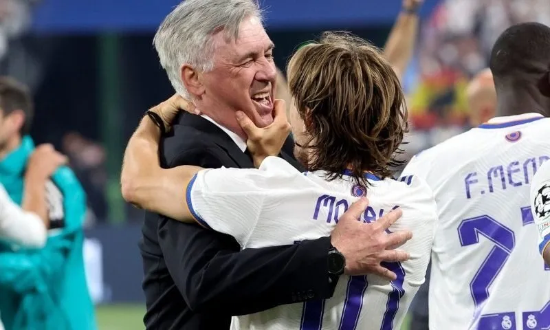 Carlo Ancelotti Modric – Sự gặp gỡ giữa hai thiên tài bóng đá